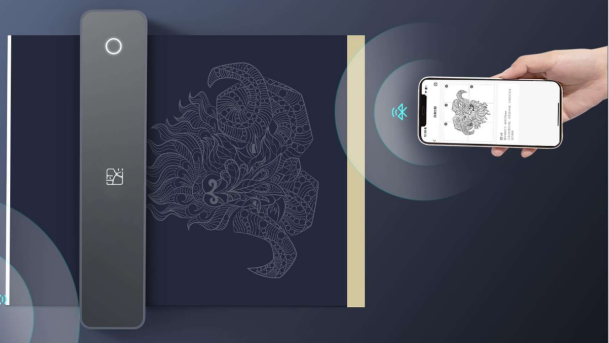 纹身打印机毗连蓝牙